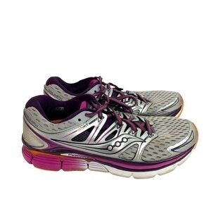Merrell Silver Pink Orange Triumph Saucony Sneakers